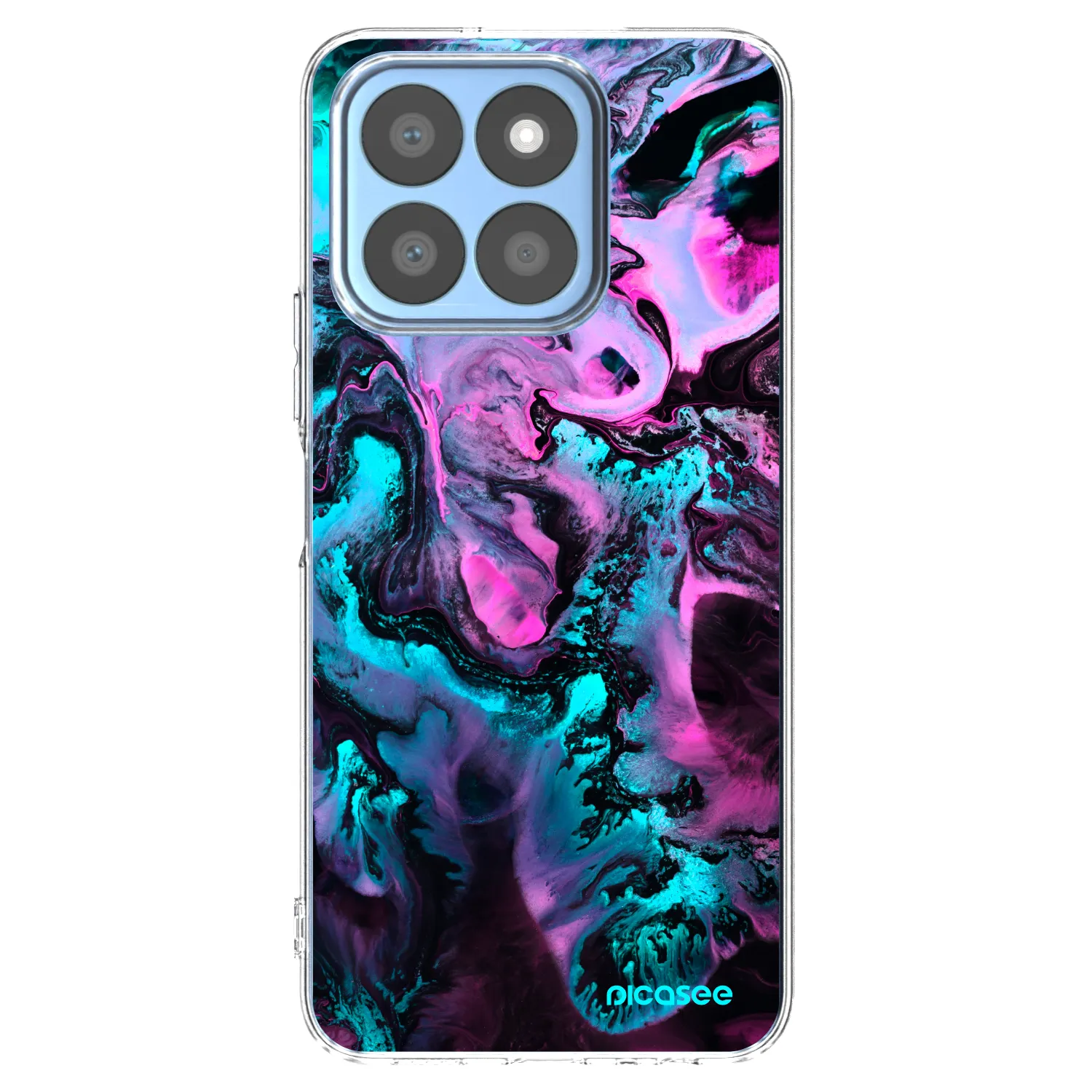 Picasee Honor X8b Hülle - Transparentes Silikon - Lean