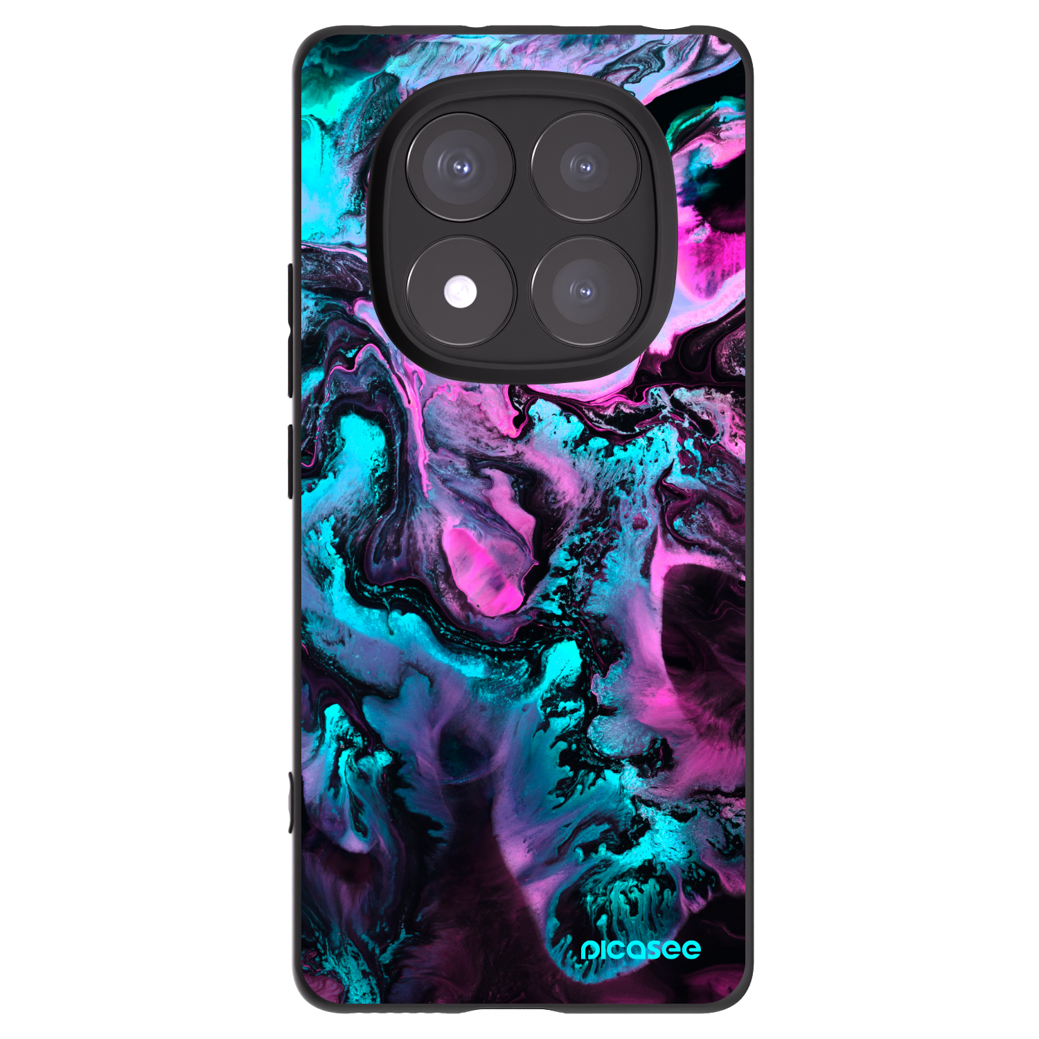 Picasee Xiaomi Redmi Note 14 Pro+ 5G Hülle - Schwarzes Silikon - Lean