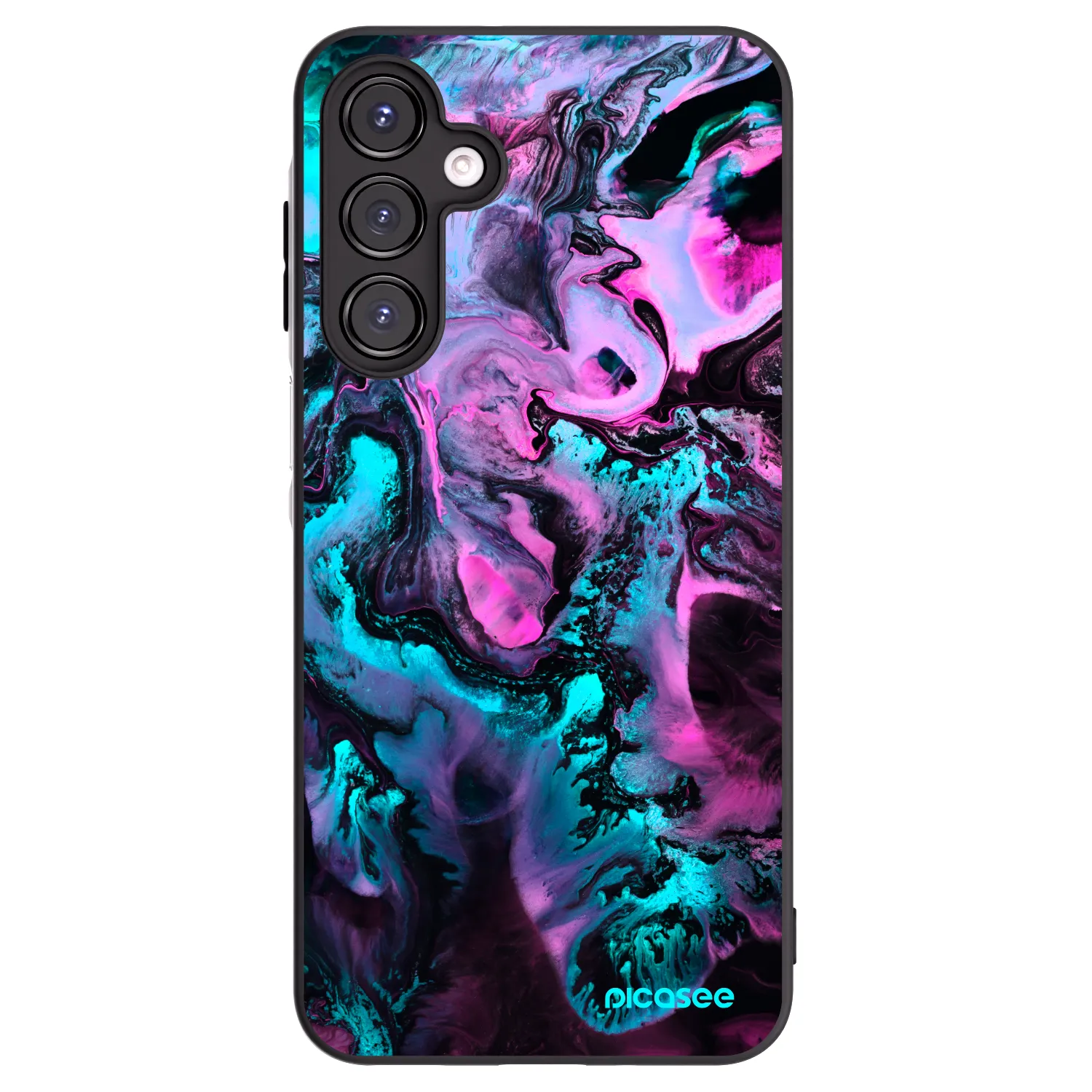 Picasee Samsung Galaxy A16 4G Hülle - Schwarzes Silikon - Lean
