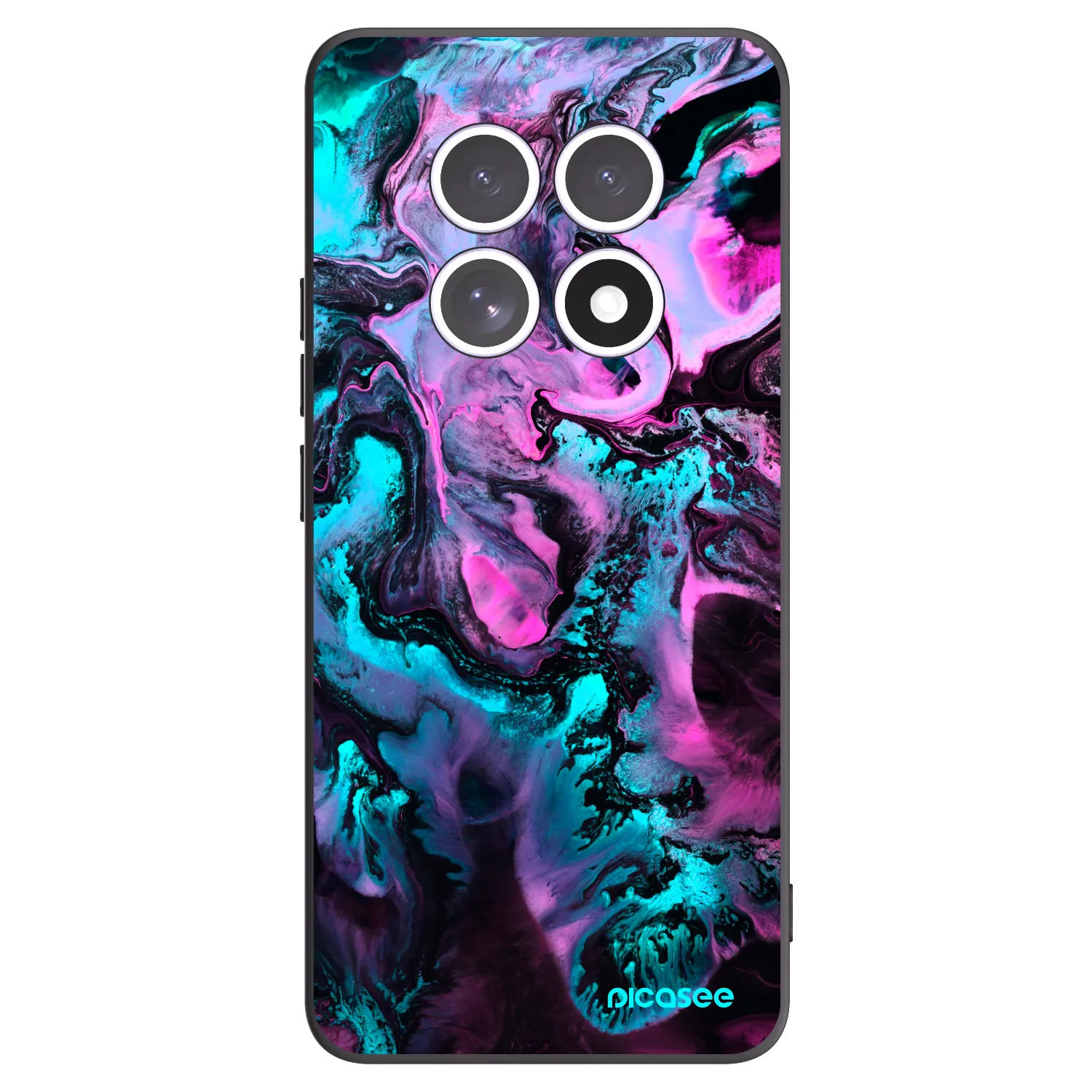 Picasee Xiaomi Redmi Note 15 5G Hülle - Schwarzes Silikon - Lean
