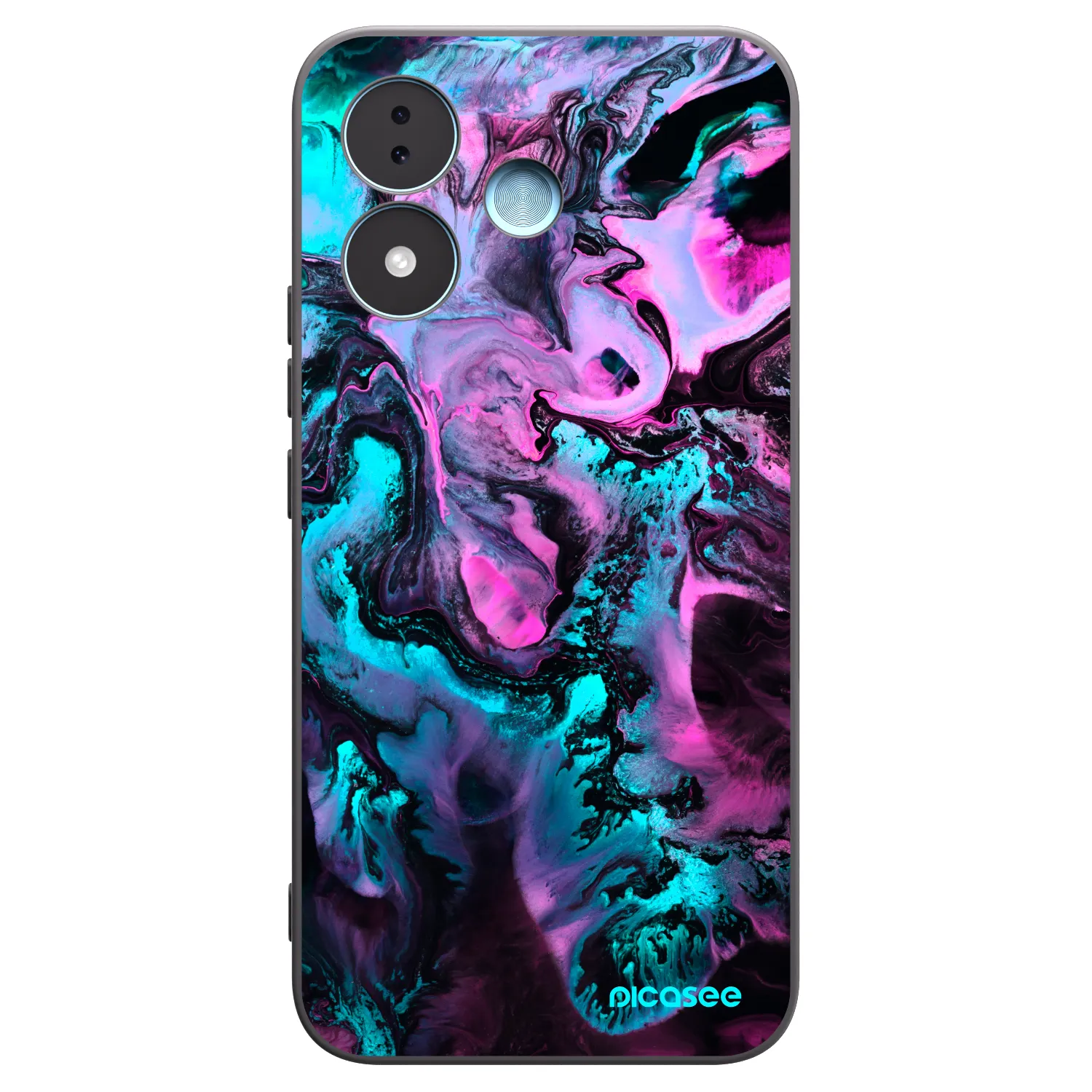 Picasee Xiaomi Redmi Note 17 5G Hülle - Schwarzes Silikon - Lean