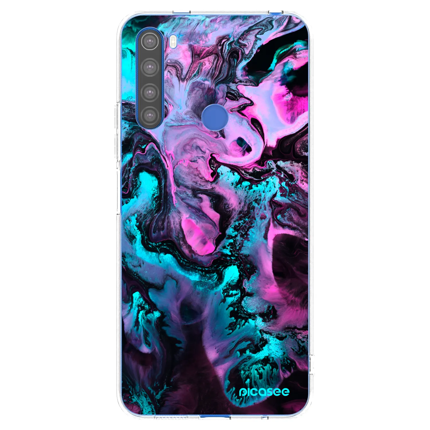 Picasee Xiaomi Redmi Note 8T Hülle - Transparentes Silikon - Lean