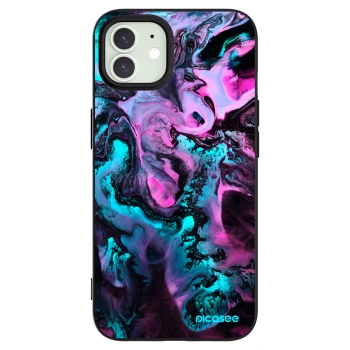 Picasee Apple iPhone 12 Pro Hülle - Schwarzes Silikon - Lean