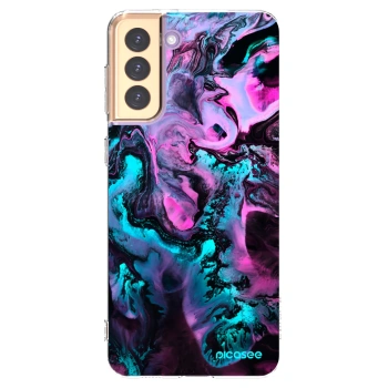 Picasee Samsung Galaxy S21+ 5G G996F Hülle - Transparentes Silikon - Lean