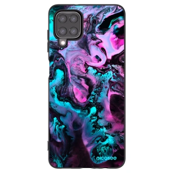 Picasee Samsung Galaxy M12 M127F Hülle - Schwarzes Silikon - Lean