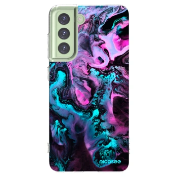 Picasee Samsung Galaxy S21 FE 5G Hülle - Transparentes Silikon - Lean