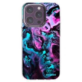 Picasee Apple iPhone 14 Pro Hülle - Transparentes Silikon - Lean