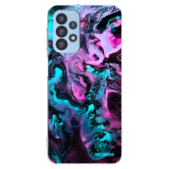 Picasee Samsung Galaxy A23 A235F 4G Hülle - Transparentes Silikon - Lean