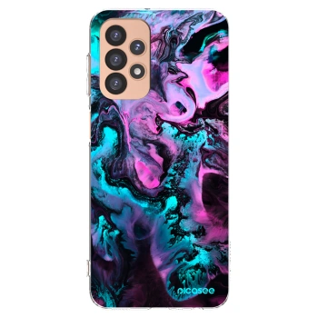 Picasee Samsung Galaxy A23 A236B 5G Hülle - Transparentes Silikon - Lean