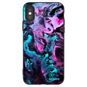 Picasee Apple iPhone X/XS Hülle - Schwarzes Silikon - Lean
