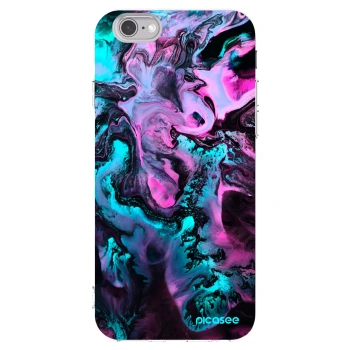 Picasee Apple iPhone 6/6S Hülle - Transparentes Silikon - Lean