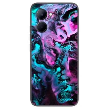 Picasee Realme C33 (2023) Hülle - Schwarzes Silikon - Lean