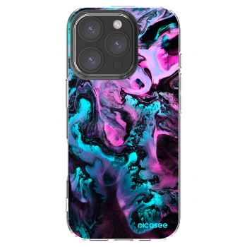Picasee Apple iPhone 16 Pro Hülle - Transparentes Silikon - Lean