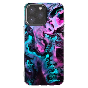 Picasee Apple iPhone 16 Pro Max Hülle - Transparentes Silikon - Lean