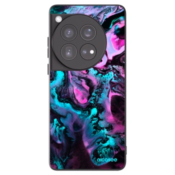 Picasee OnePlus 12 5G Hülle - Schwarzes Silikon - Lean