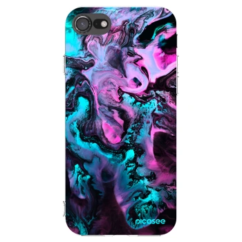 Picasee Apple iPhone 7 Hülle - Transparentes Silikon - Lean