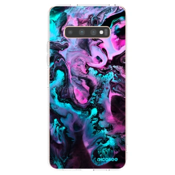Picasee Samsung Galaxy S10 Plus G975 Hülle - Transparentes Silikon - Lean