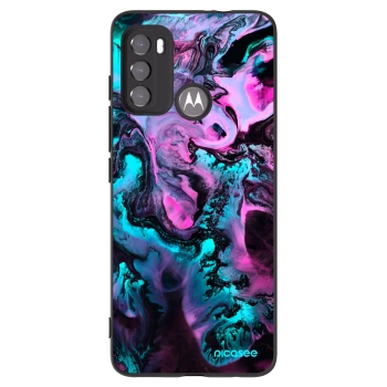 Picasee Motorola Edge 60 5G Hülle - Schwarzes Silikon - Lean