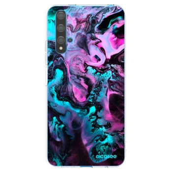 Picasee Huawei Nova 5T Hülle - Transparentes Silikon - Lean