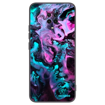 Picasee Xiaomi Redmi Note 9S Hülle - Schwarzes Silikon - Lean