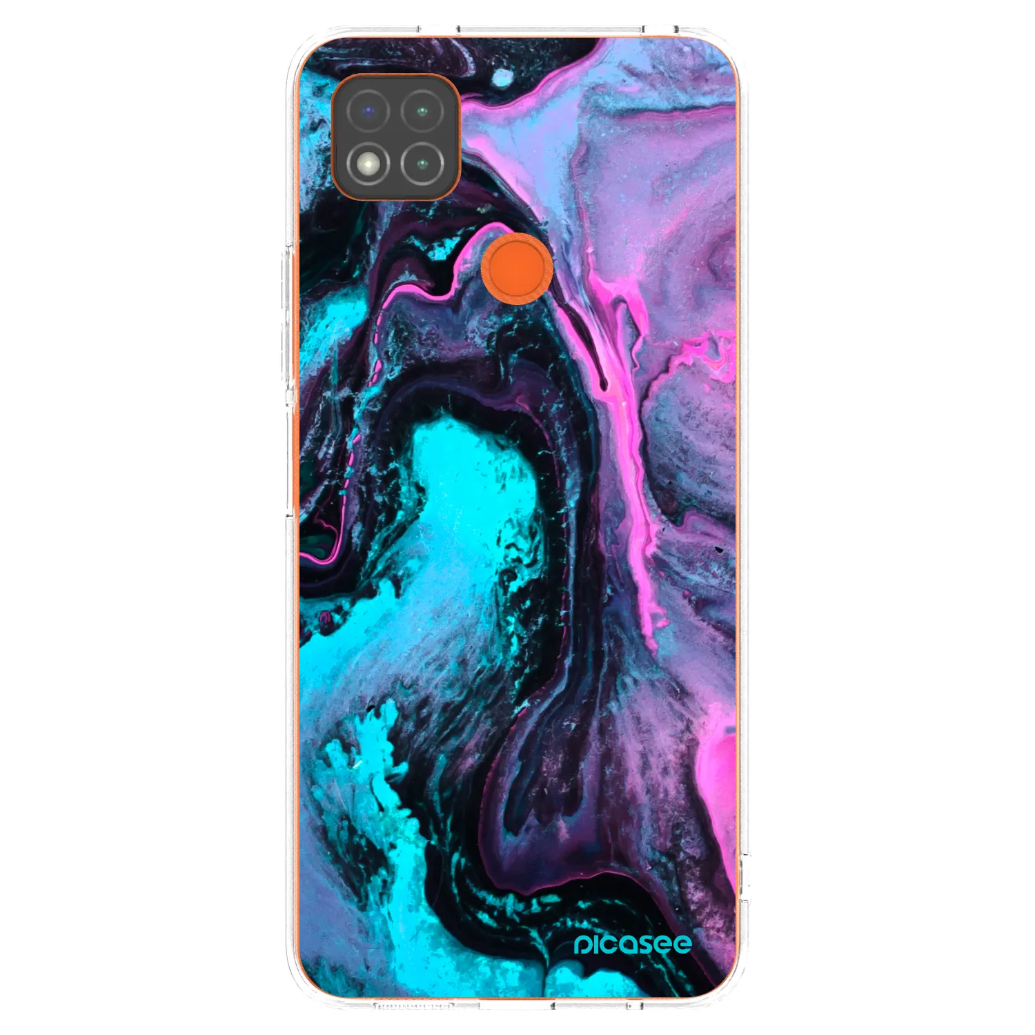 Picasee Xiaomi Redmi 9C Hülle - Transparentes Silikon - Lean 2