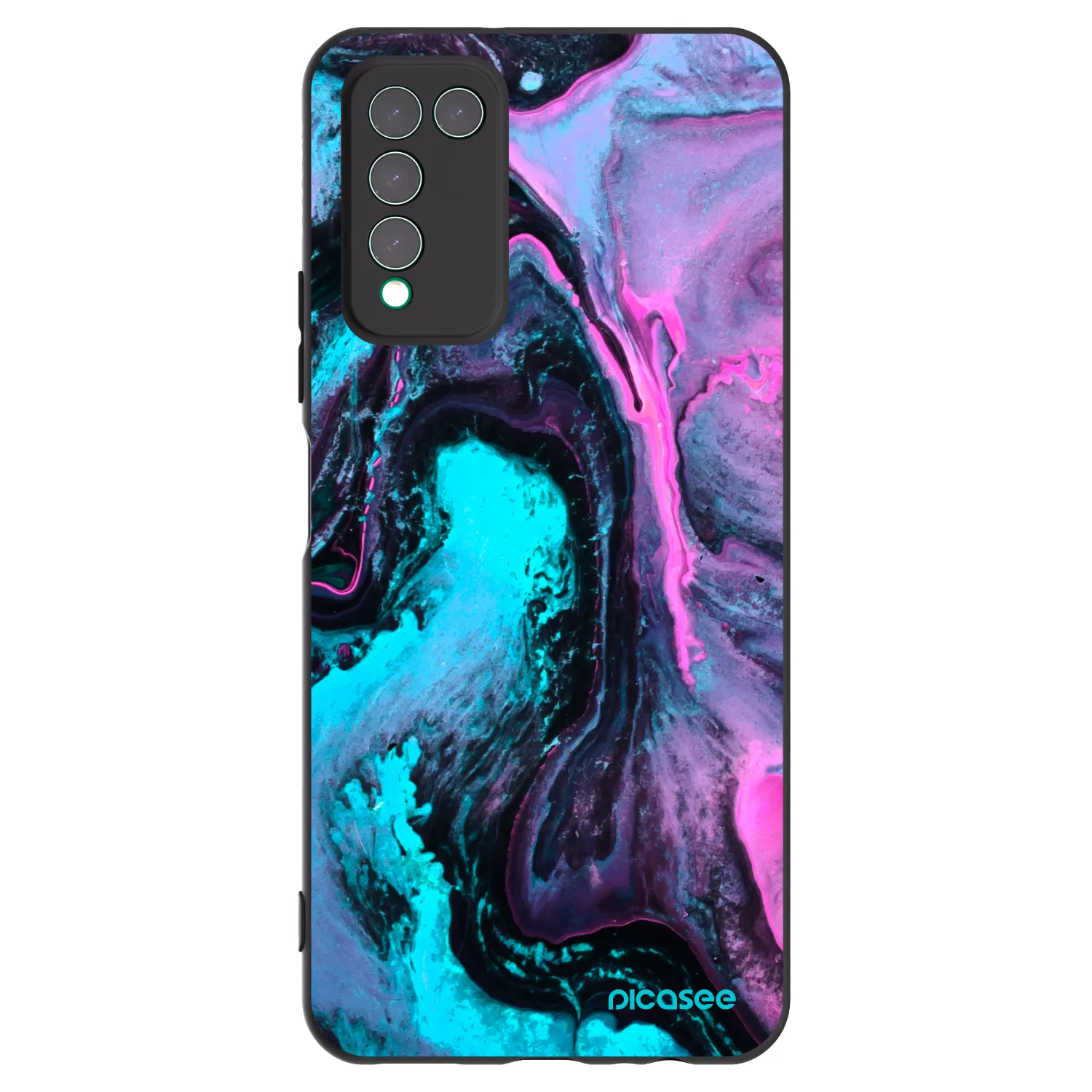 Picasee Honor 10X Lite Hülle - Schwarzes Silikon - Lean 2