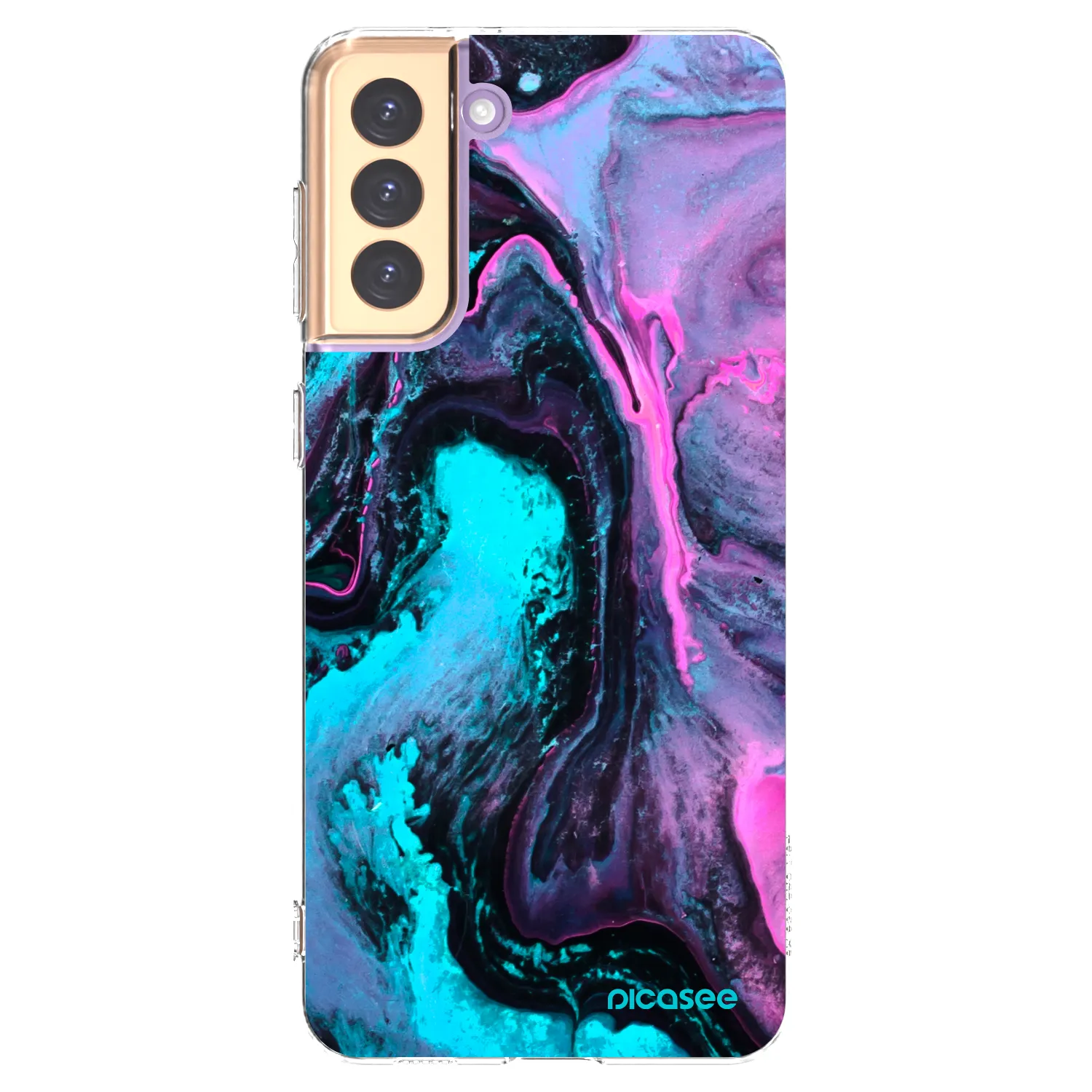 Picasee Samsung Galaxy S21+ 5G G996F Hülle - Transparentes Silikon - Lean 2