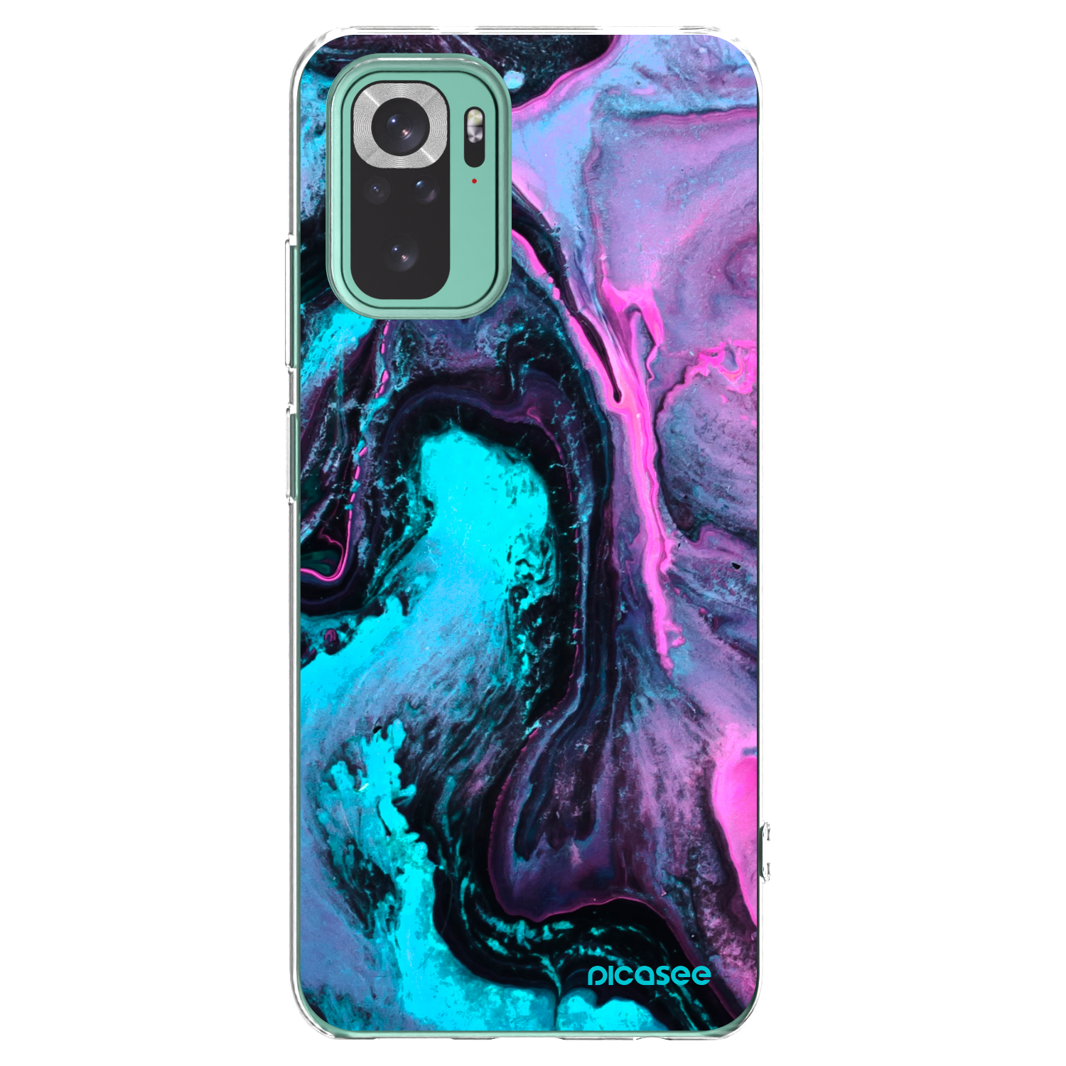 Picasee Xiaomi Redmi Note 10 Pro Hülle - Transparentes Silikon - Lean 2