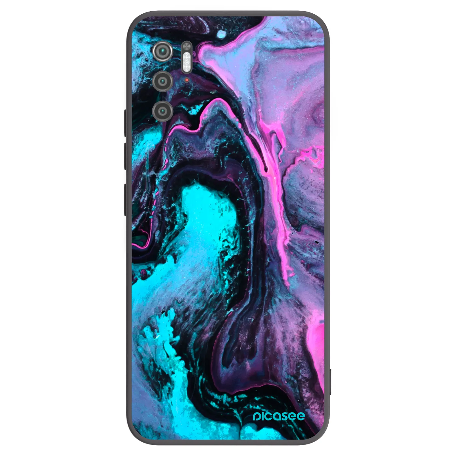 Picasee Xiaomi Poco M3 Pro 5G Hülle - Schwarzes Silikon - Lean 2