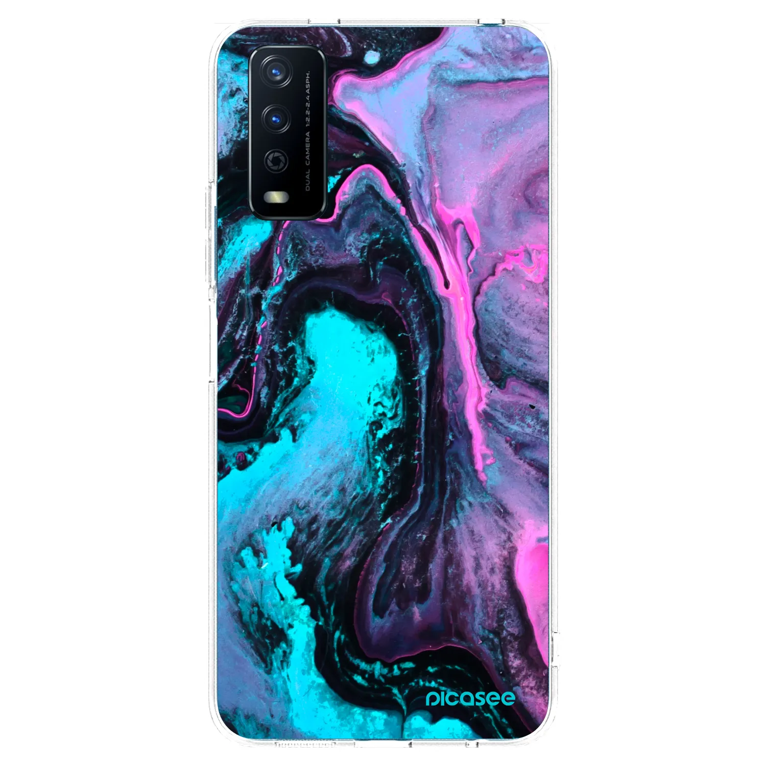 Picasee Vivo Y11s Hülle - Transparentes Silikon - Lean 2