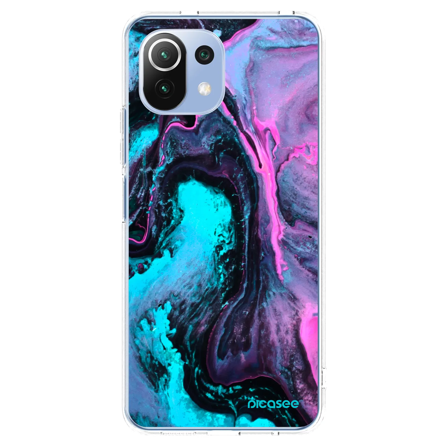 Picasee Xiaomi 11 Lite 5G NE Hülle - Transparentes Silikon - Lean 2