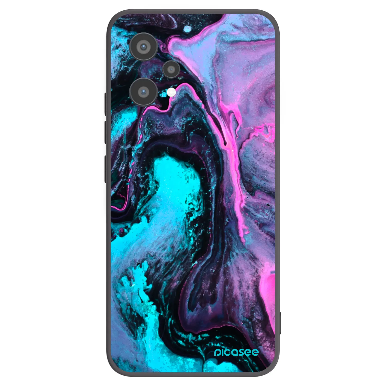 Picasee Realme 9 Pro 5G Hülle - Schwarzes Silikon - Lean 2