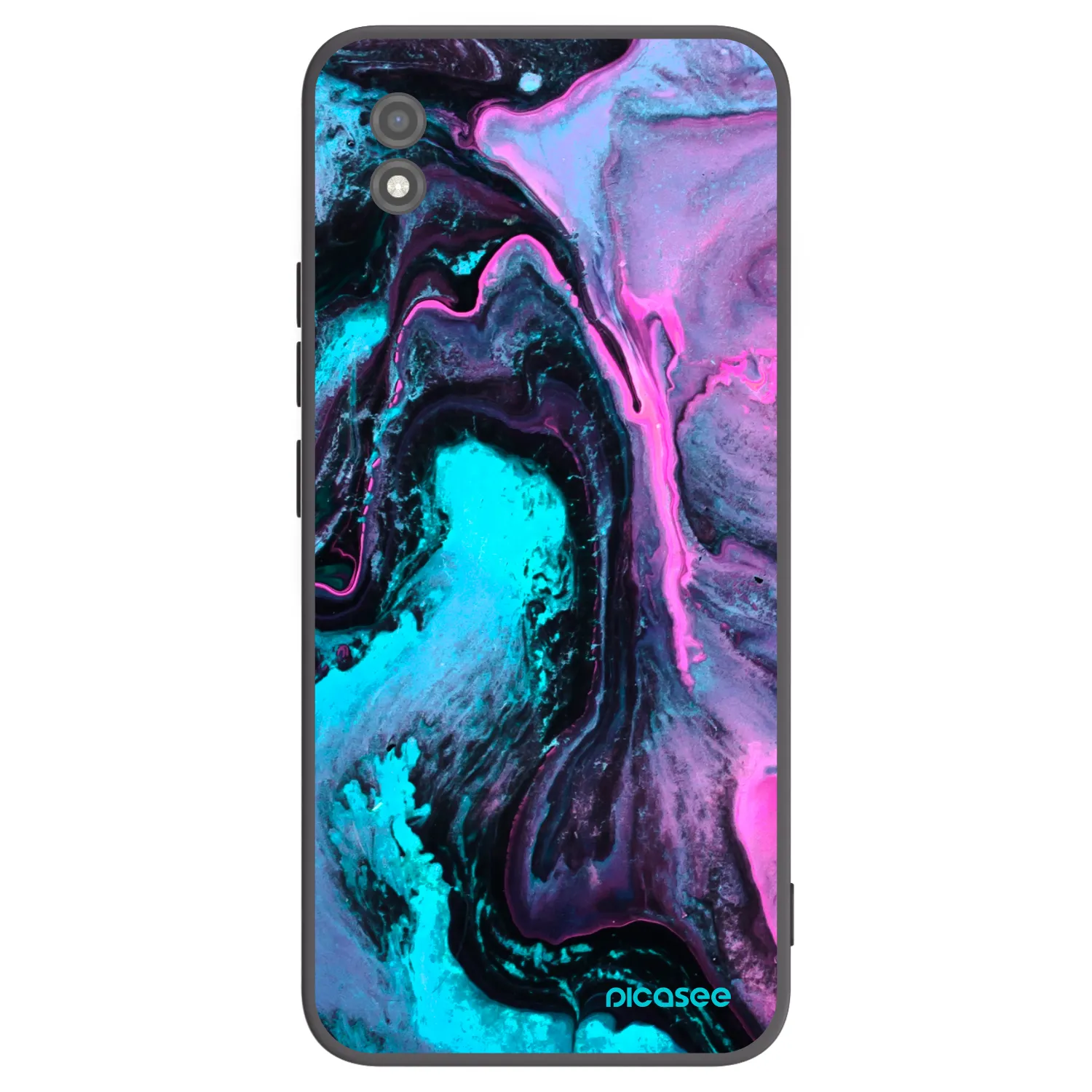 Picasee Realme C11 (2021) Hülle - Schwarzes Silikon - Lean 2