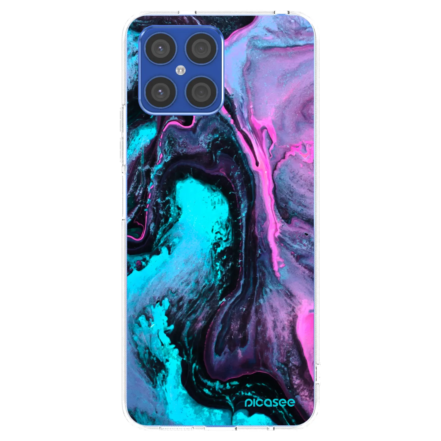 Picasee Honor X8 4G Hülle - Transparentes Silikon - Lean 2
