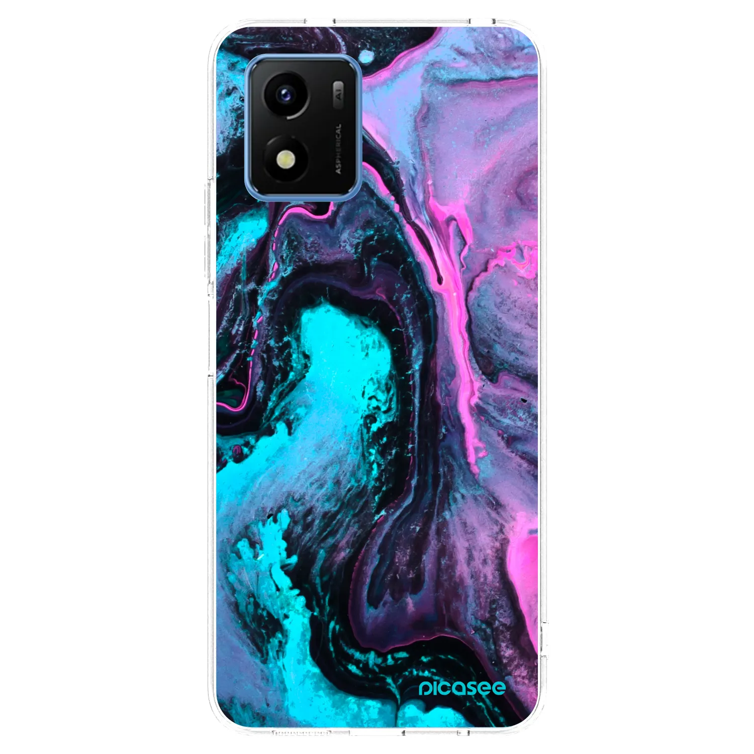 Picasee Vivo Y01 Hülle - Transparentes Silikon - Lean 2