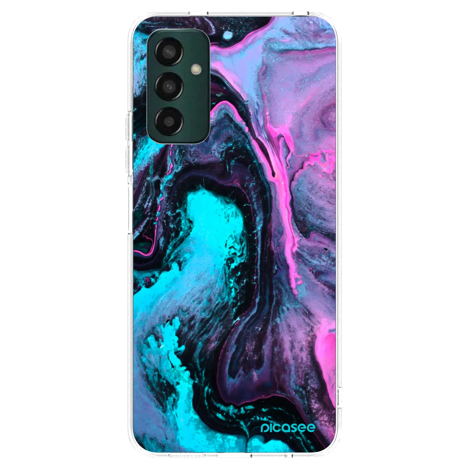 Picasee Samsung Galaxy M13 M135F Hülle - Transparentes Silikon - Lean 2
