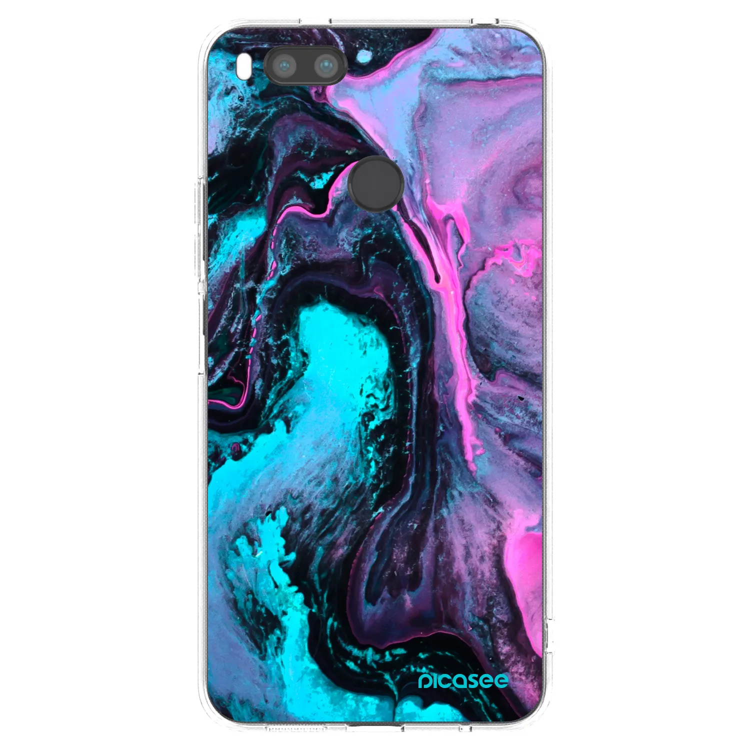 Picasee Xiaomi Redmi A1 Hülle - Transparentes Silikon - Lean 2