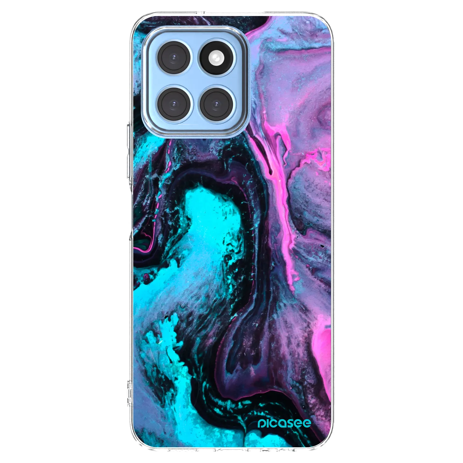 Picasee Honor X8 5G Hülle - Transparentes Silikon - Lean 2