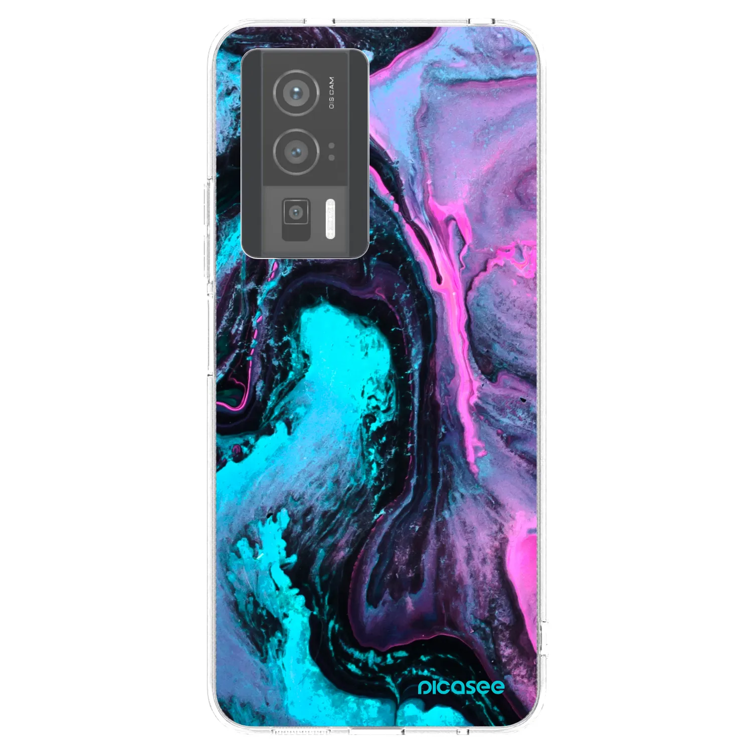 Picasee Xiaomi Poco F5 Pro 5G Hülle - Transparentes Silikon - Lean 2