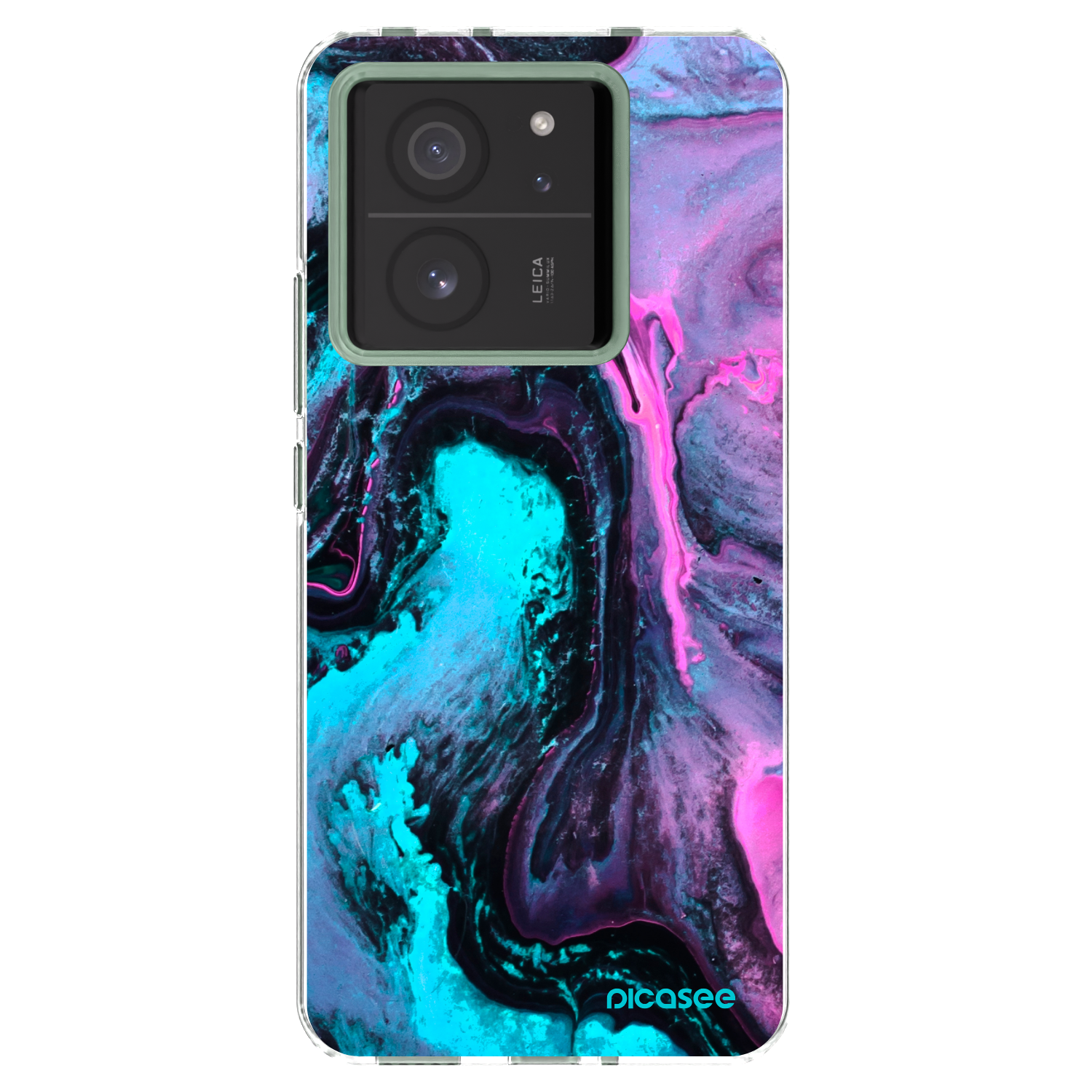 Picasee Xiaomi 13T Pro Hülle - Transparentes Silikon - Lean 2