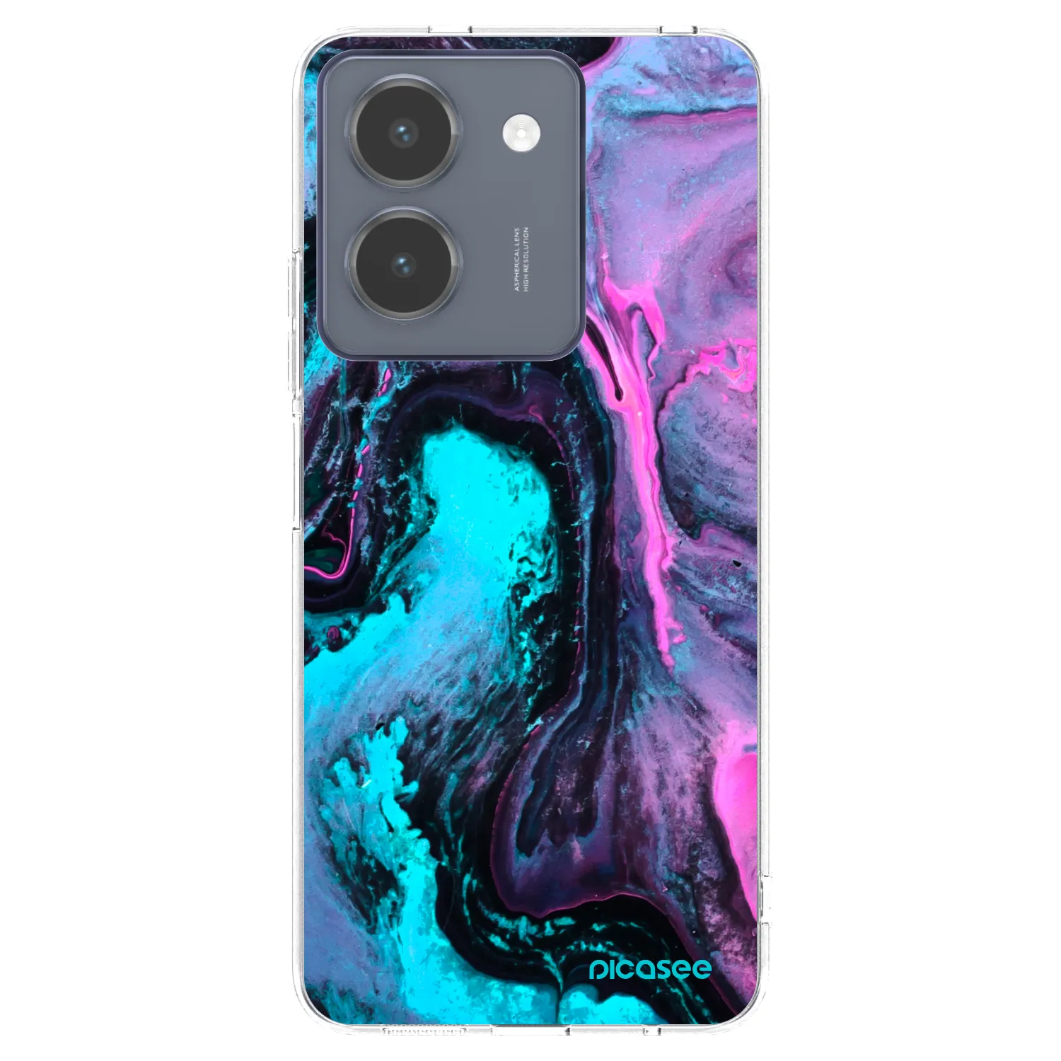 Picasee Vivo Y36 4G Hülle - Transparentes Silikon - Lean 2