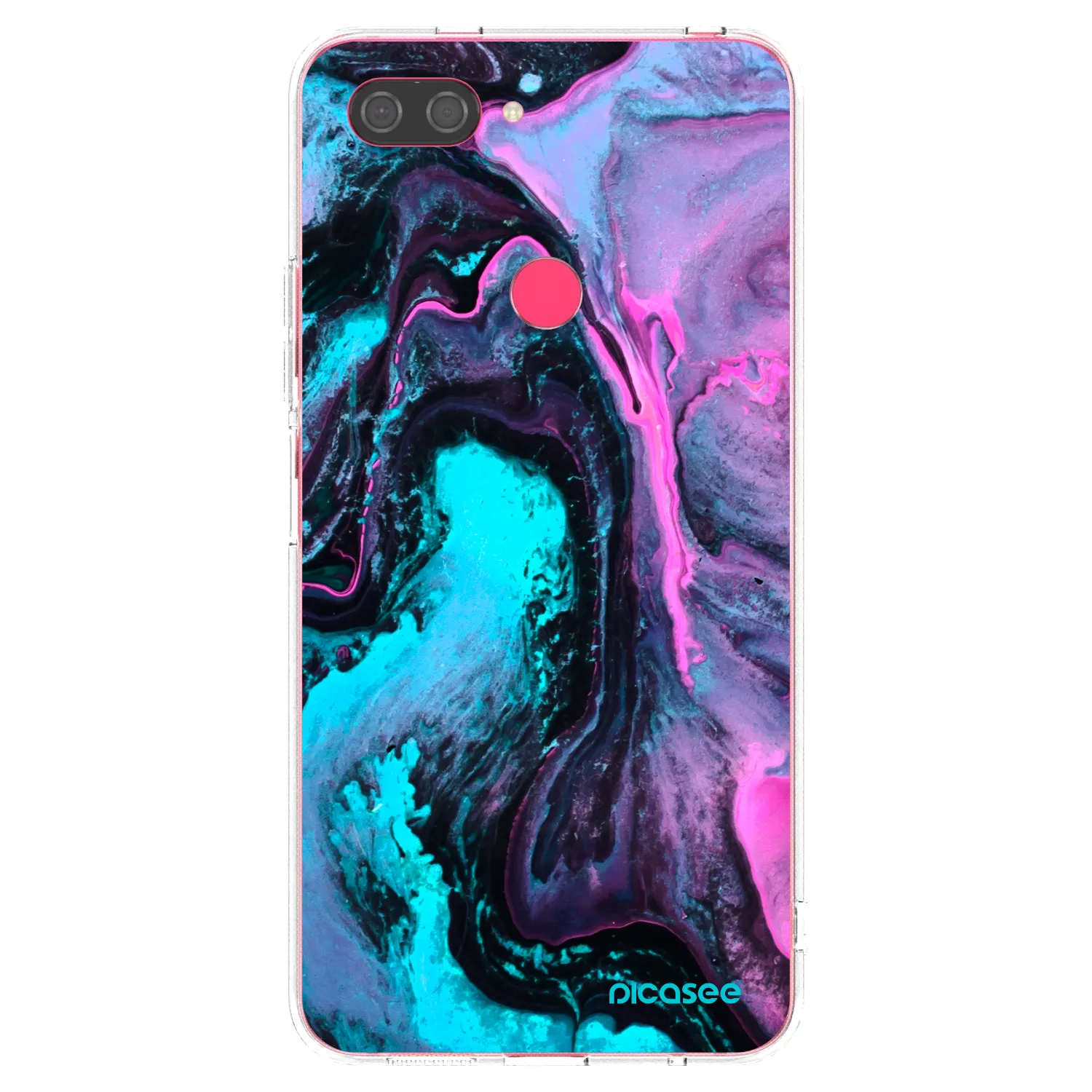 Picasee Xiaomi Mi 8 Lite Hülle - Transparentes Silikon - Lean 2