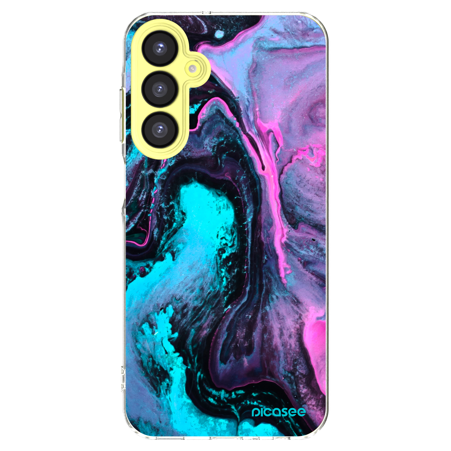 Picasee Samsung Galaxy A25 A256B 5G Hülle - Transparentes Silikon - Lean 2