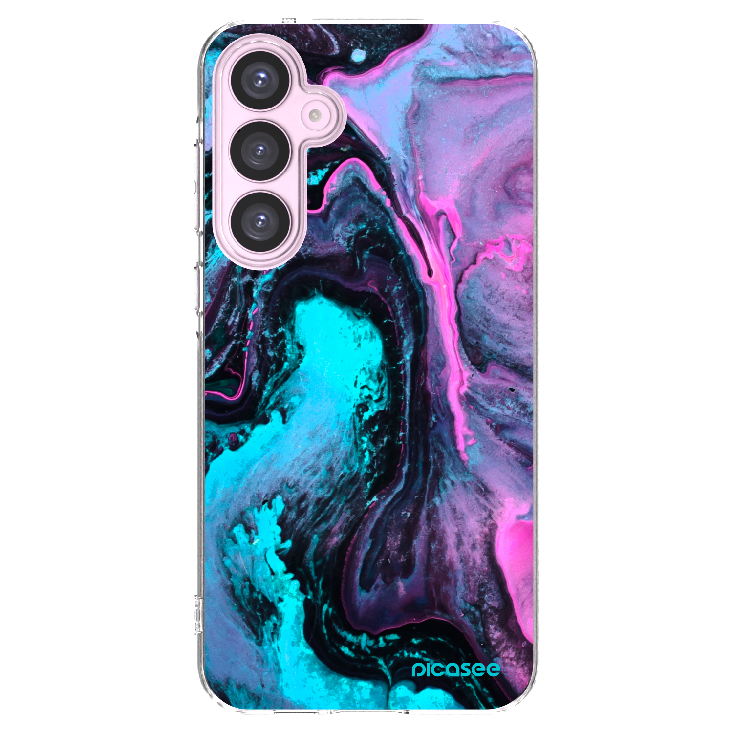 Picasee Samsung Galaxy A55 5G A556B Hülle - Transparentes Silikon - Lean 2