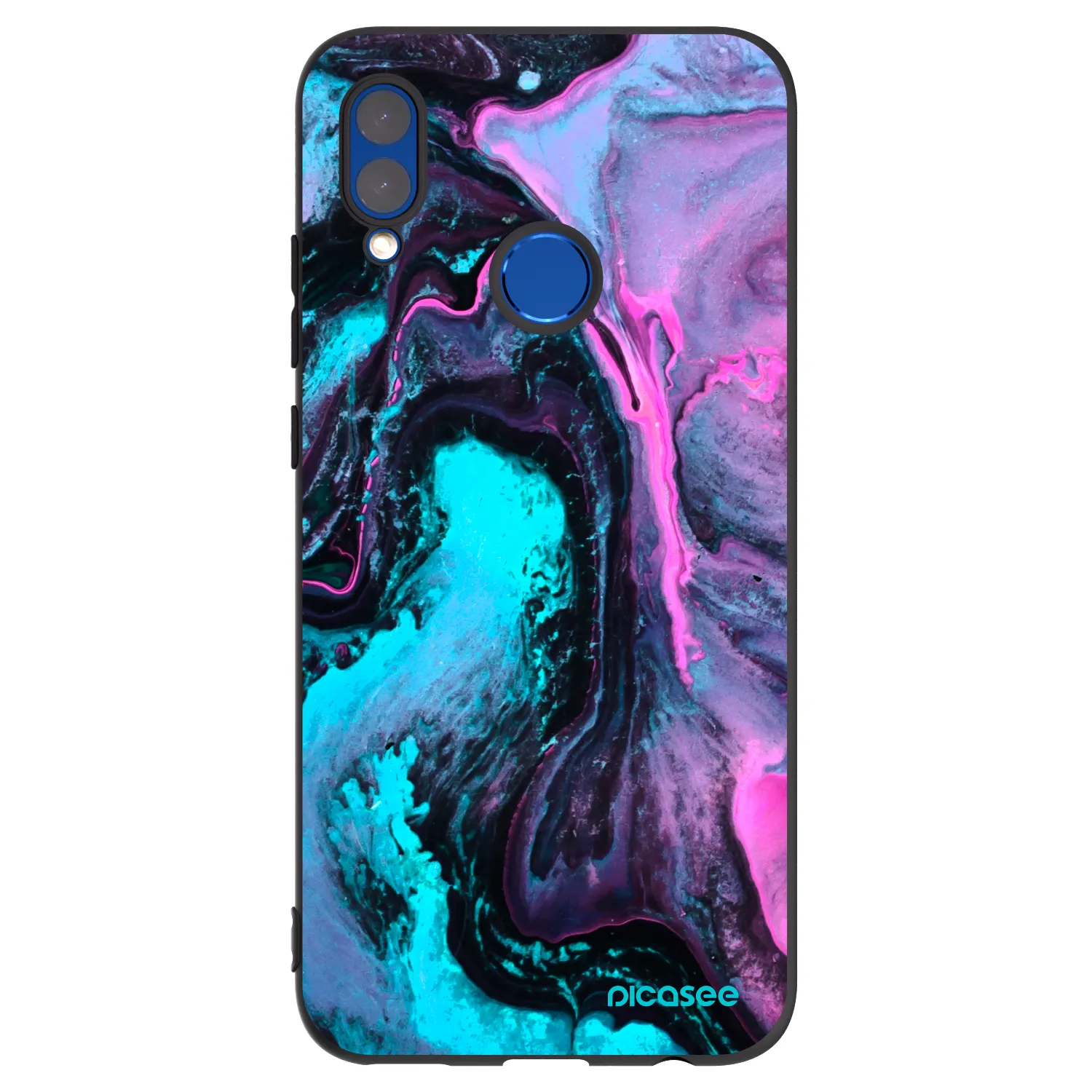 Picasee Honor 10 Lite Hülle - Schwarzes Silikon - Lean 2
