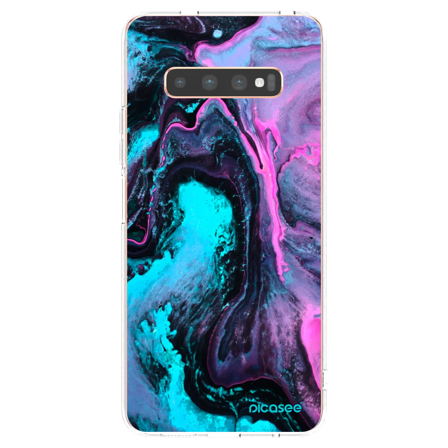 Picasee Samsung Galaxy S10 Plus G975 Hülle - Transparentes Silikon - Lean 2