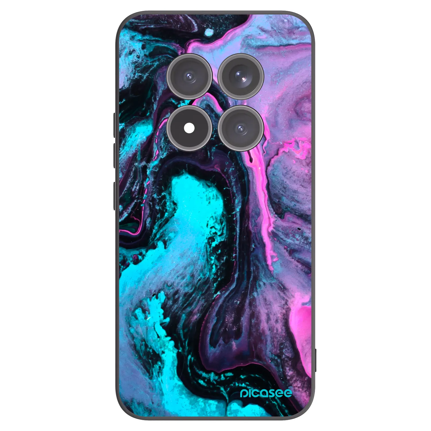 Picasee Xiaomi Redmi Note 15 Pro+ Hülle - Schwarzes Silikon - Lean 2
