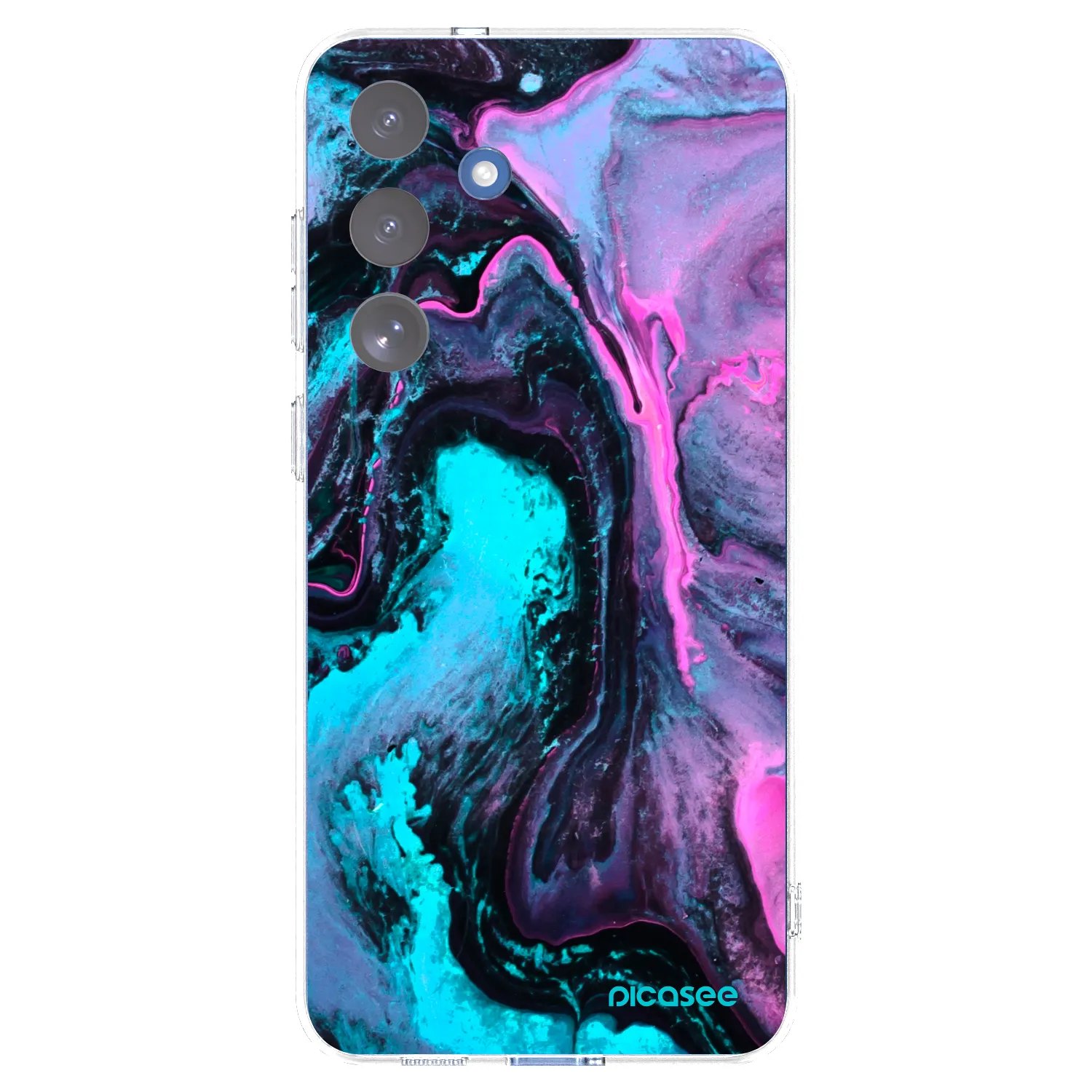 Picasee Samsung Galaxy S25 FE 5G Hülle - Transparentes Silikon - Lean 2