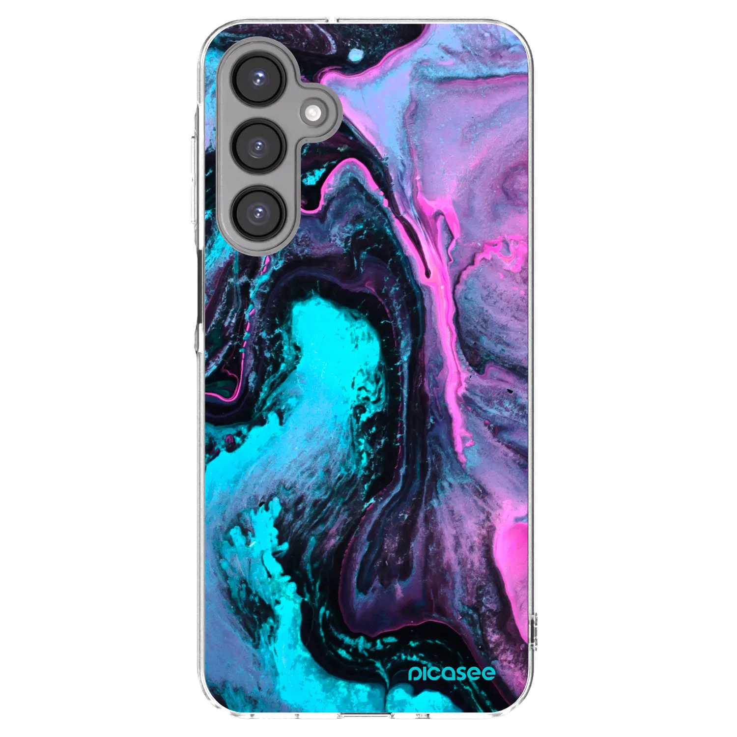 Picasee Samsung Galaxy A16 4G Hülle - Transparentes Silikon - Lean 2