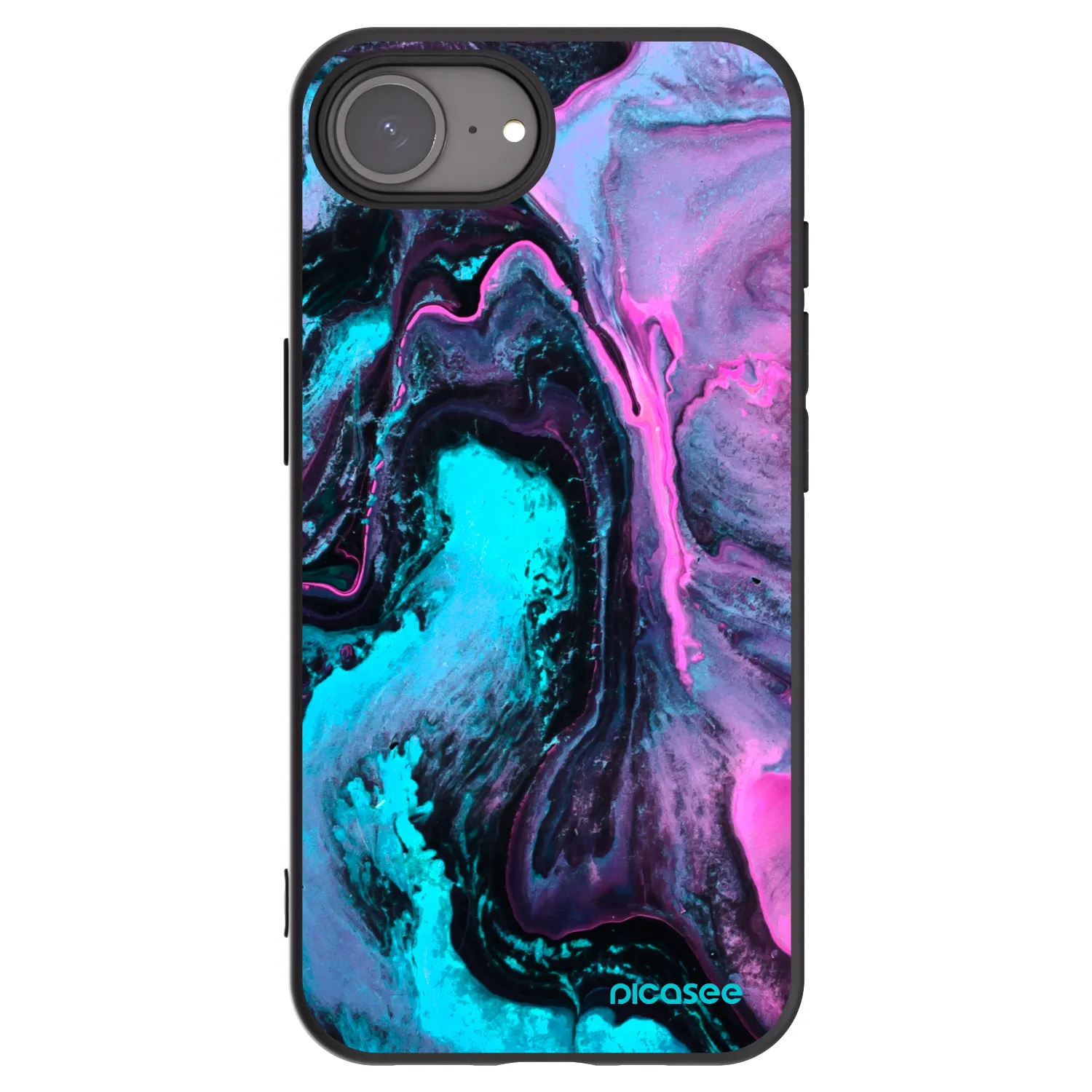Picasee Apple iPhone 17e Hülle - Schwarzes Silikon - Lean 2